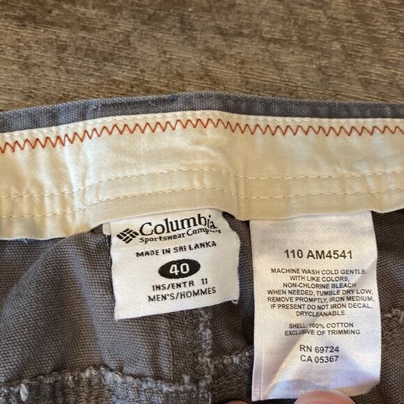 Columbia Men's Flex Roc Shorts Size 40 - Picture 3 of 8